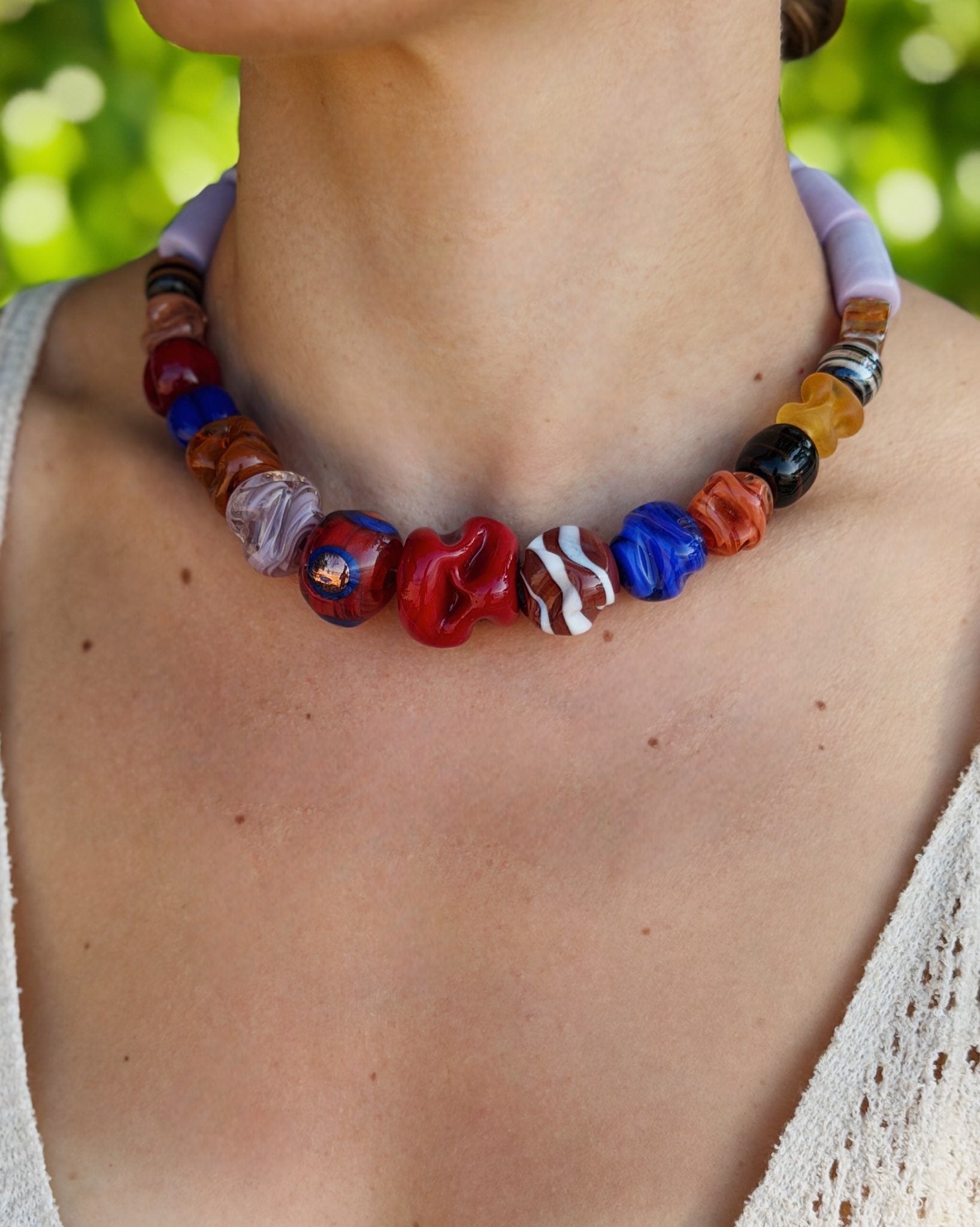 HANDMADE NECKLACE - HUMAN STRENGTH