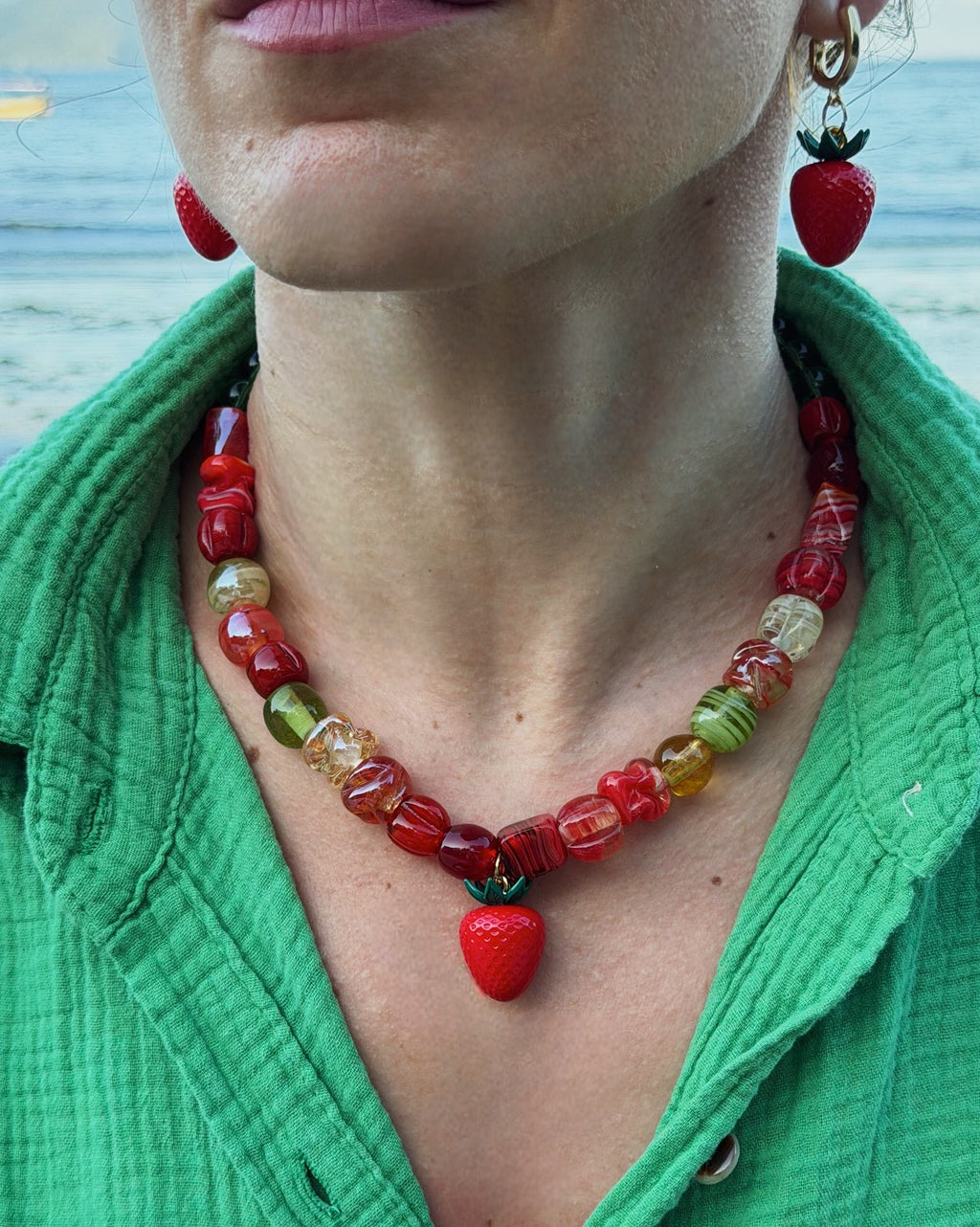 HANDMADE NECKLACE - REWRITING HISTORY